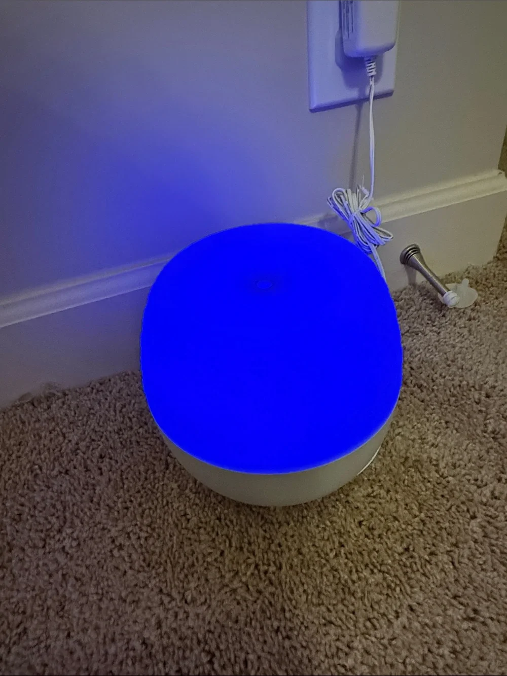 Scentsy White Floral LED Diffuser